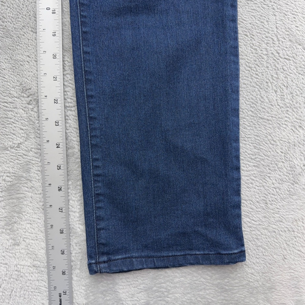 Democracy Jeans Womens 8 Blue Ab'solution Straight Leg Stretch Denim Slimming - Picture 5 of 7